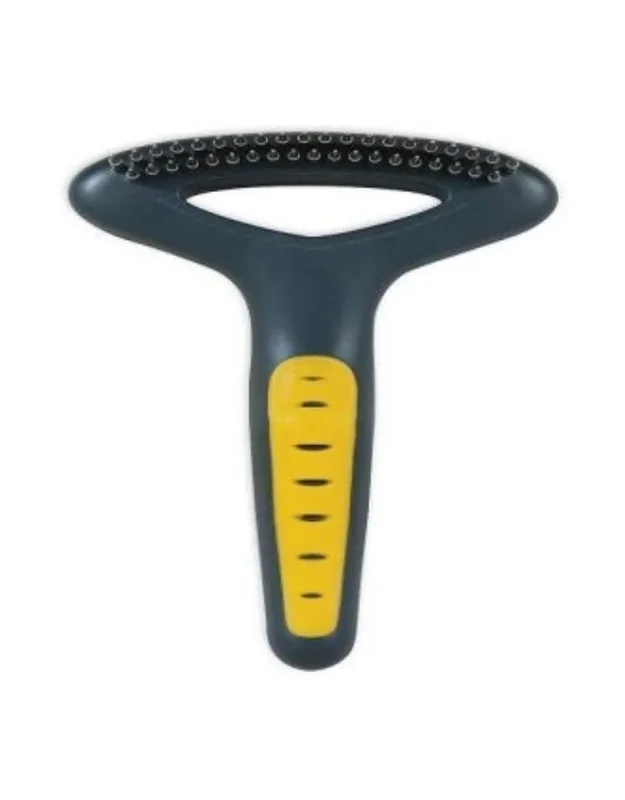 JW PET Dog Soft Grip Double Undercoat Rake