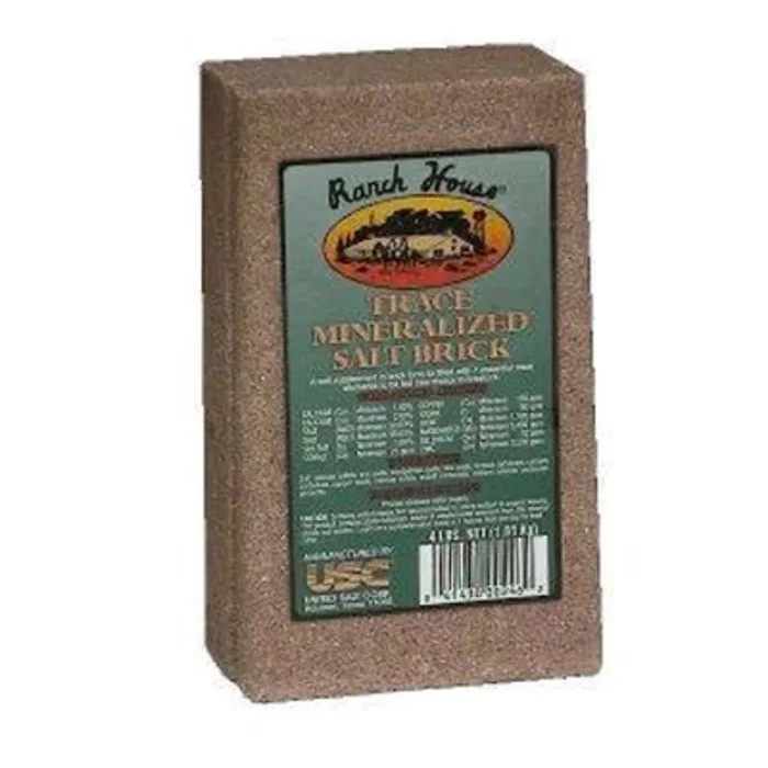 K & K Vet Products – Salt Brick Red Trace Mineral
