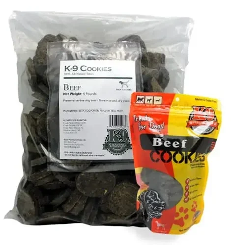 K-9 Kraving Beef Cookies / Treats