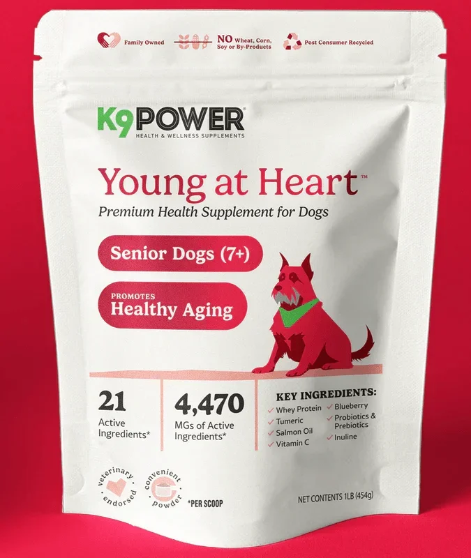 K9 Power Young at Heart Senior Dog Health Formula