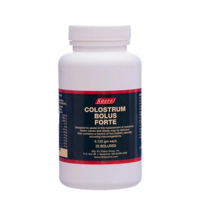 Kaeco Colostrum Bolus Forte, Colostrum Supplement, 25 pk