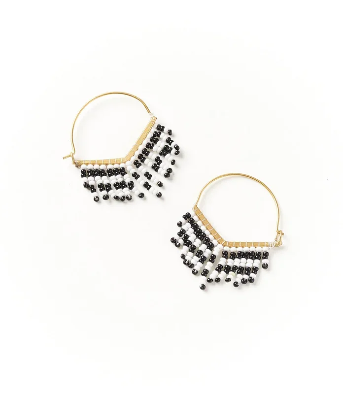 Kalapriya Earrings – Stripe Chevron