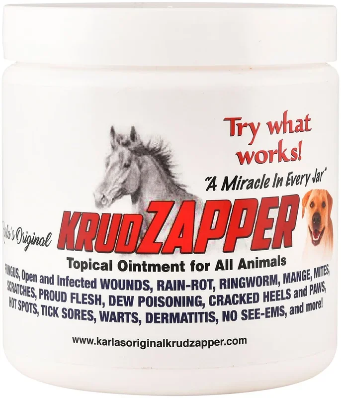 Karla’s Original KRUD Zapper Topical First Aid Ointment for Animals
