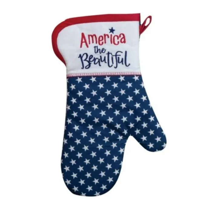 Kay Dee Designs – America the Beautiful Embroidered Oven Mitt