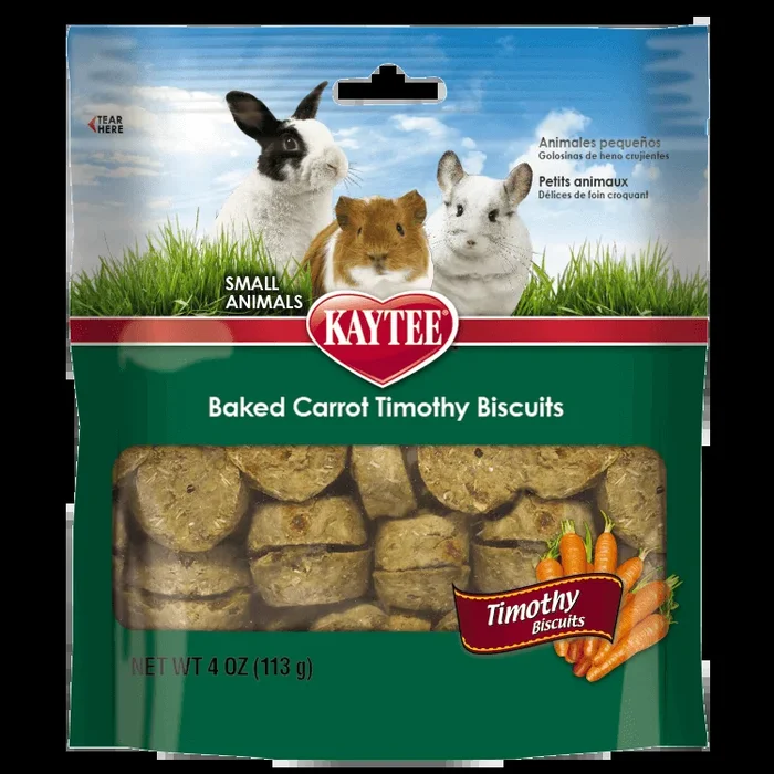 Kaytee Timothy Biscuits Baked Carrot Treat