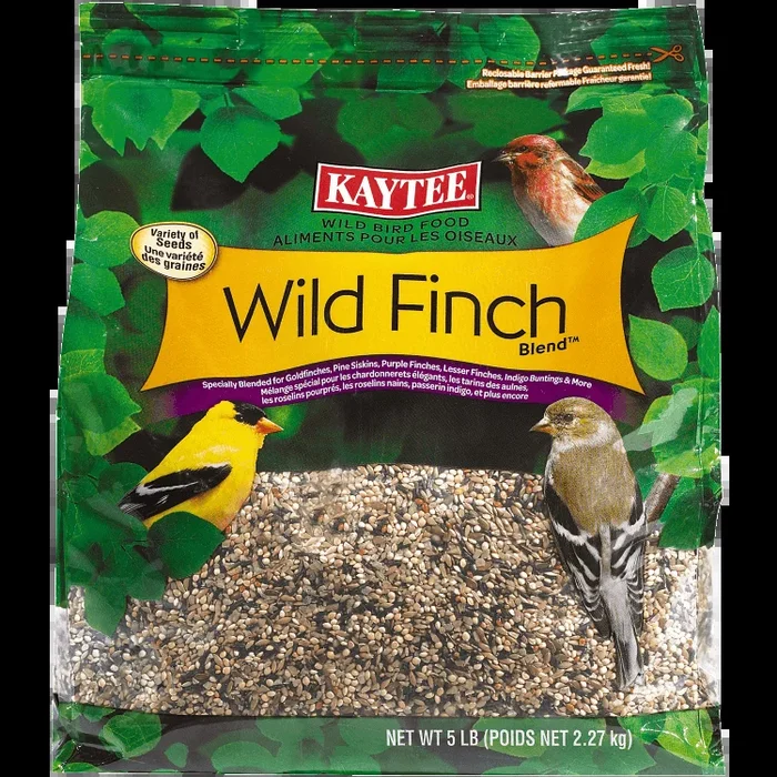Kaytee Wild Finch Blend 5-lb, Bird Food
