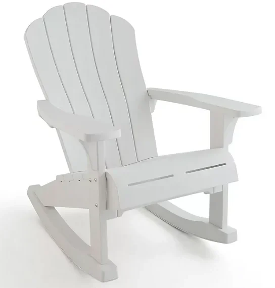 Keter Rocking Adirondack Chair with Integrated Cupholder (Assorted Colors)