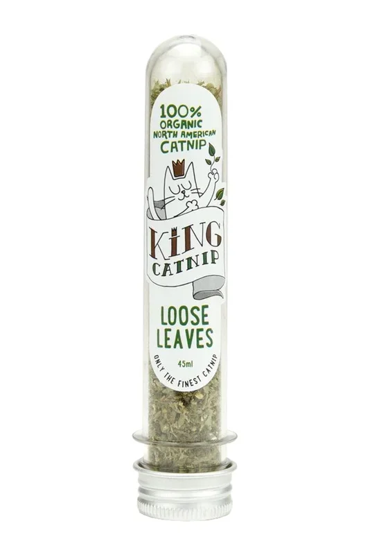King Catnip Loose Leaf Catnip Tube for Cats