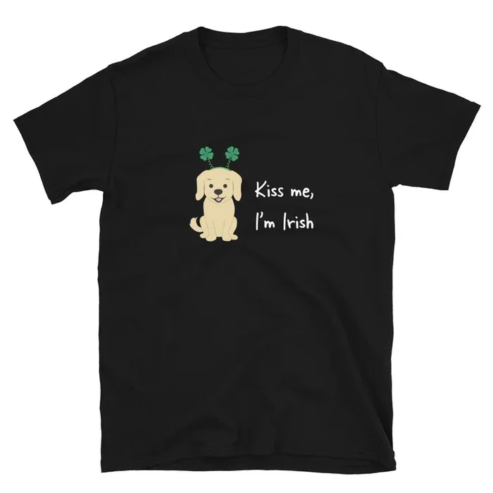 Kiss Me I’m Irish Dog T-Shirt