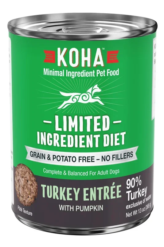 Koha Limited Ingredient Turkey Entree Wet Dog Food