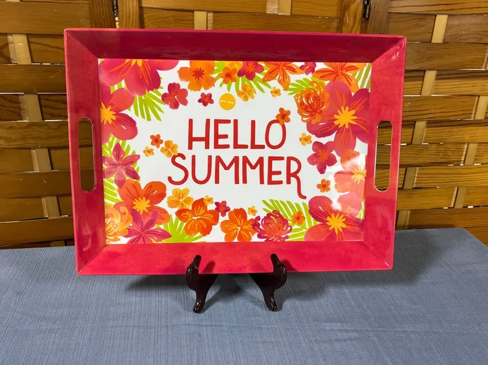 Kohl’s Hello Summer Plastic Tray