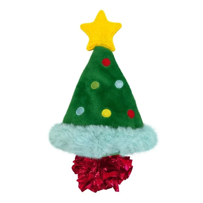 KONG Holiday Crackles Plush Catnip Cat Toys