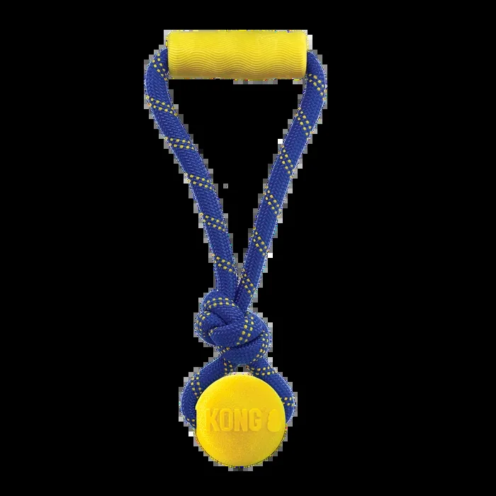 KONG Jaxx Brights Tug w/Ball Dog Toy