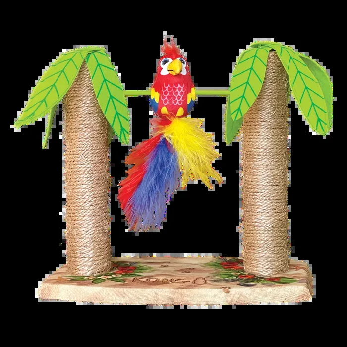 Kong Play Spaces Tiki Twirl, Cat Toy