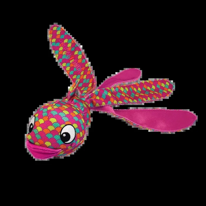 Kong Wubba Finz Pink Dog Toy