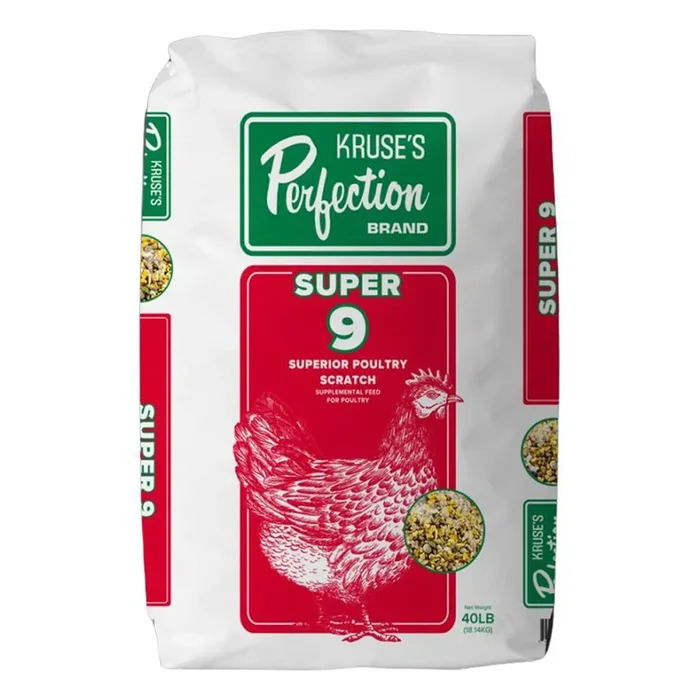 Kruse’s Perfection Super 9 Superior Poultry Scratch 40lb