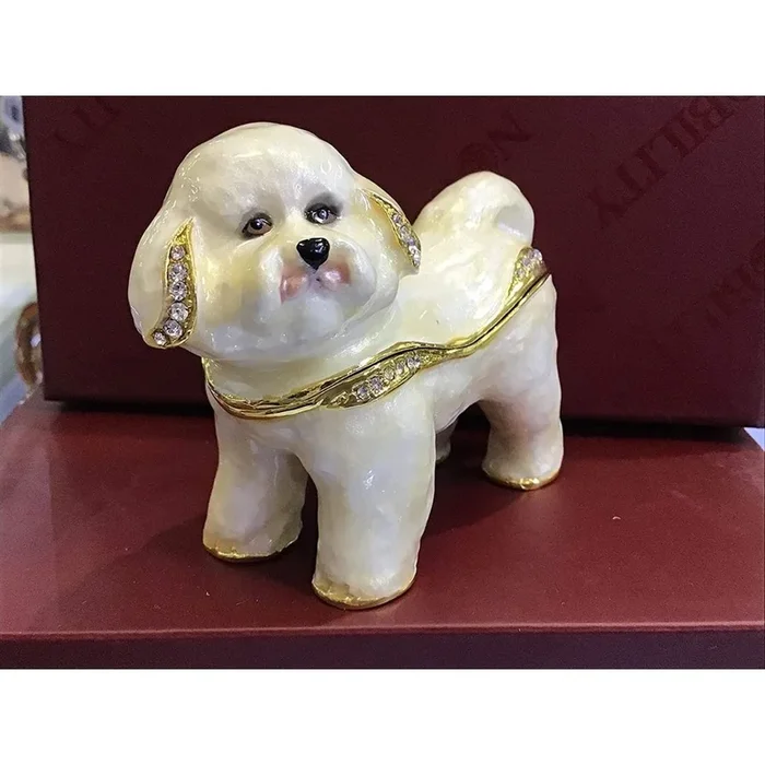 Kubla Crafts – Bichon Trinket Box