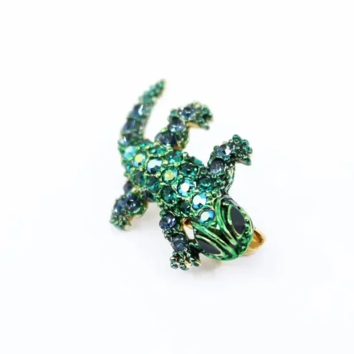 La Jungle des Gemmes – Lizard Brooch