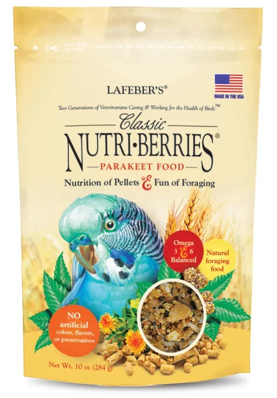Lafeber Classic Parakeet Nutri-Berries, 10 oz bag