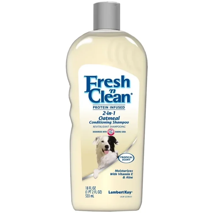 Lambert Kay – Fresh ‘n Clean 2-in-1 Oatmeal Conditioning Shampoo – Tropical Scent 18 oz.