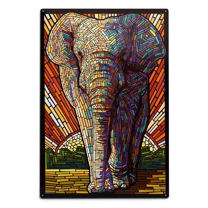 Lantern Press – Asian Elephant. Puzzle.