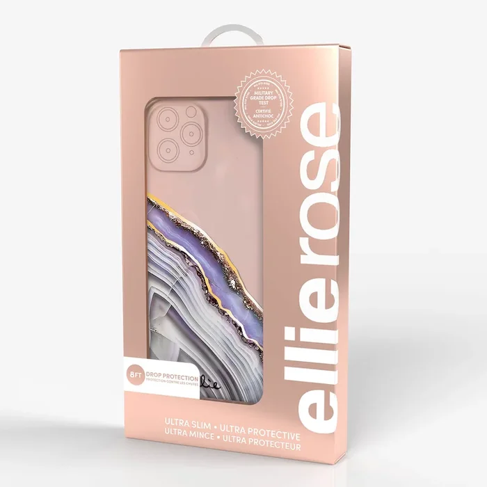 Lavender Agate iPhone Case
