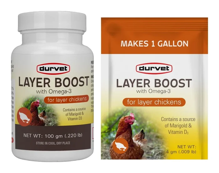 Layer Boost with Omega-3 for Chickens, 100 gm