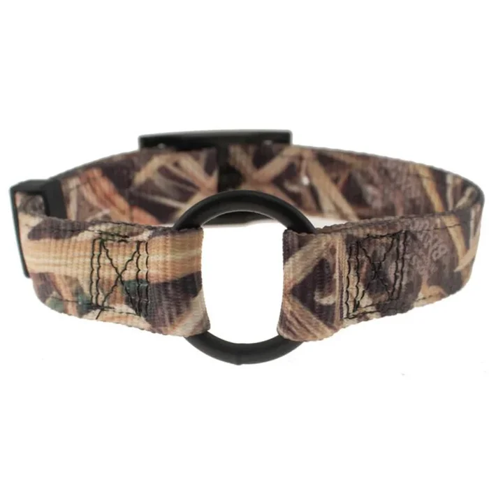 Leather Brothers – OmniPet Collar Nylon DT Shadow Grass Blades Camo With Center Ring