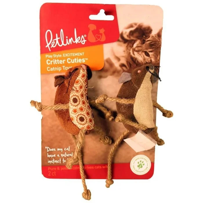 LIL’ CRITTERS MICE WITH ROPE LEGS
