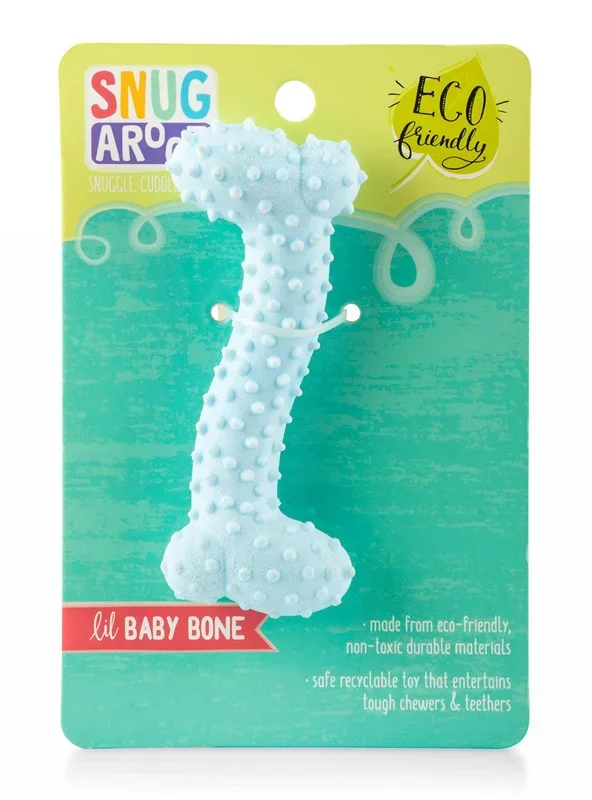 Lil Baby Bone – Puppy Teether Chew Toy, 4.25″