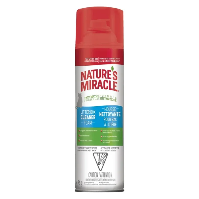 Litter Box Cleaner Foam – Emzymatic Formula – 496 g