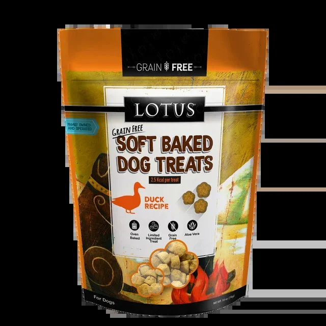 Lotus Duck Recipe Soft Baked Dog Treats