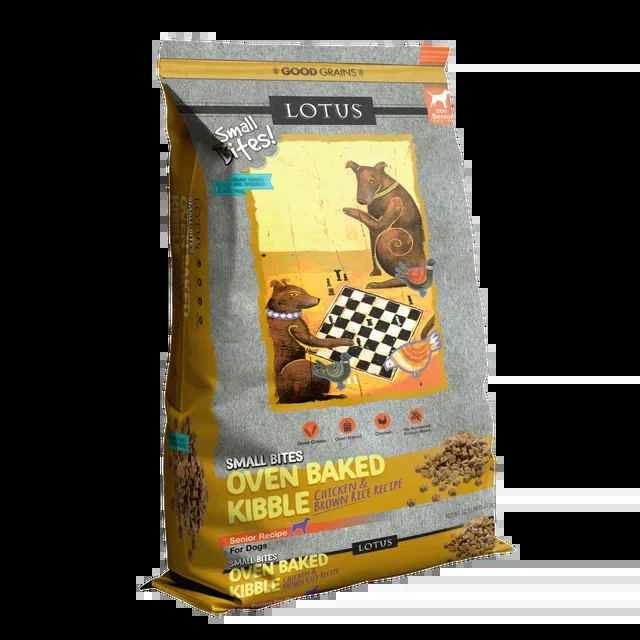 Lotus Small Bites Chicken Senior Recipe Dry Dog Food