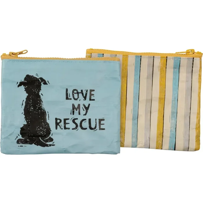 Love My Rescue Zipper Wallet