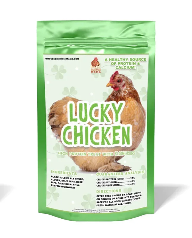 Lucky Chicken Protein Treat w/ Bloomgrubs