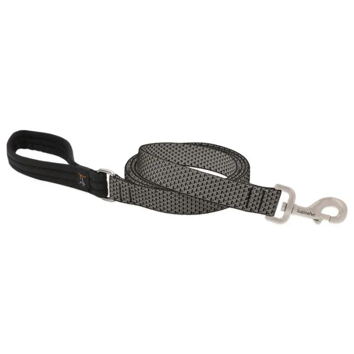Lupine Eco Recycled Dog Leash 1″x4′ Granite