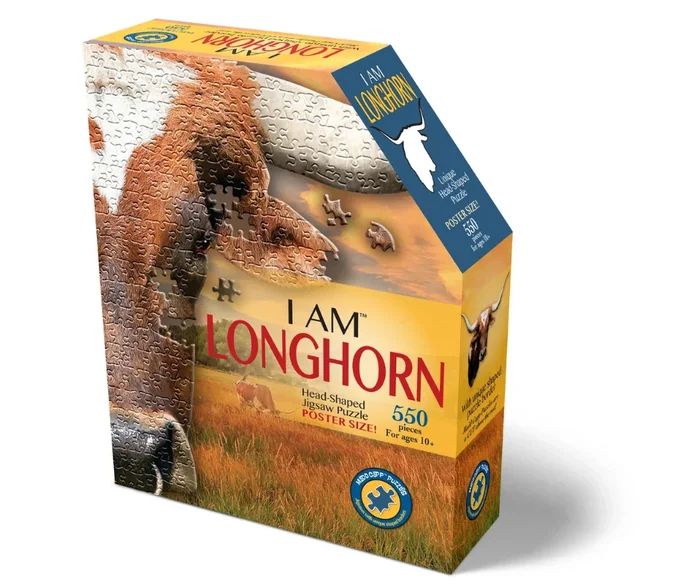 Madd Capp Puzzles – I AM Longhorn