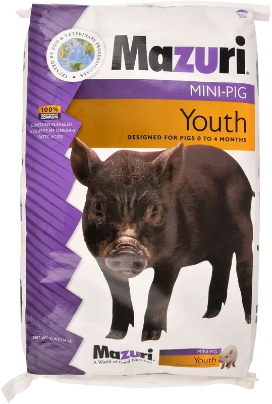Mazuri Mini Pig, Youth, 25 lb