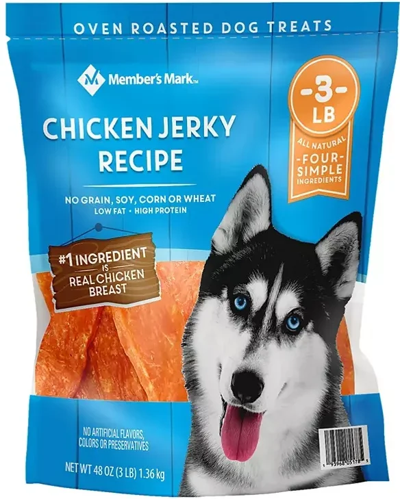 Member’s Mark Chicken Jerky Recipe Dog Treats (48 oz.)