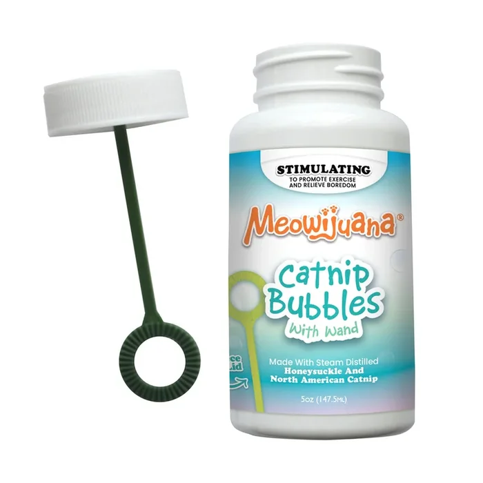 Meowijuana Catnip Honeysuckle Bubbles