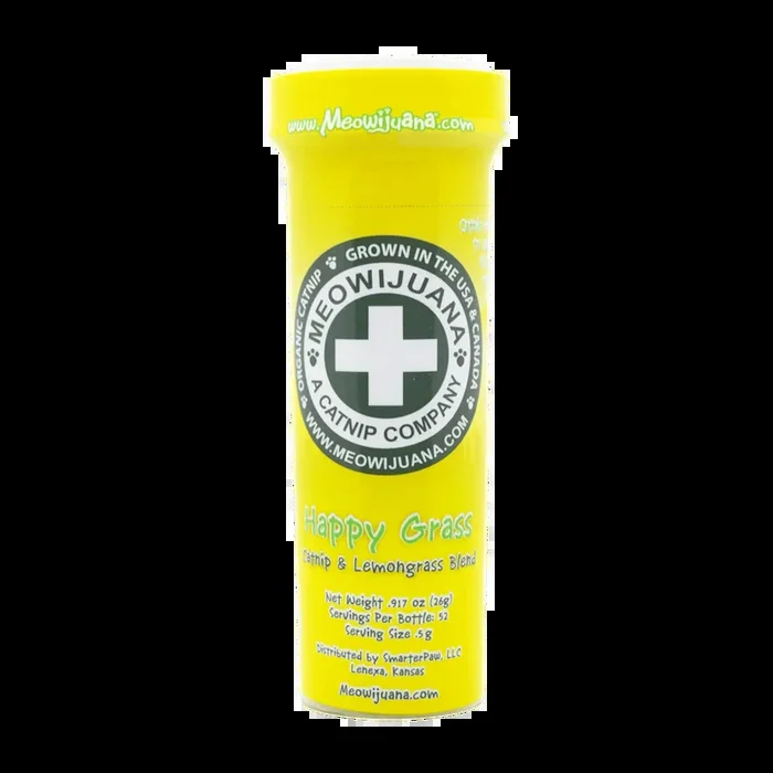 Meowijuana Happy Grass – Catnip & Lemongrass Blend