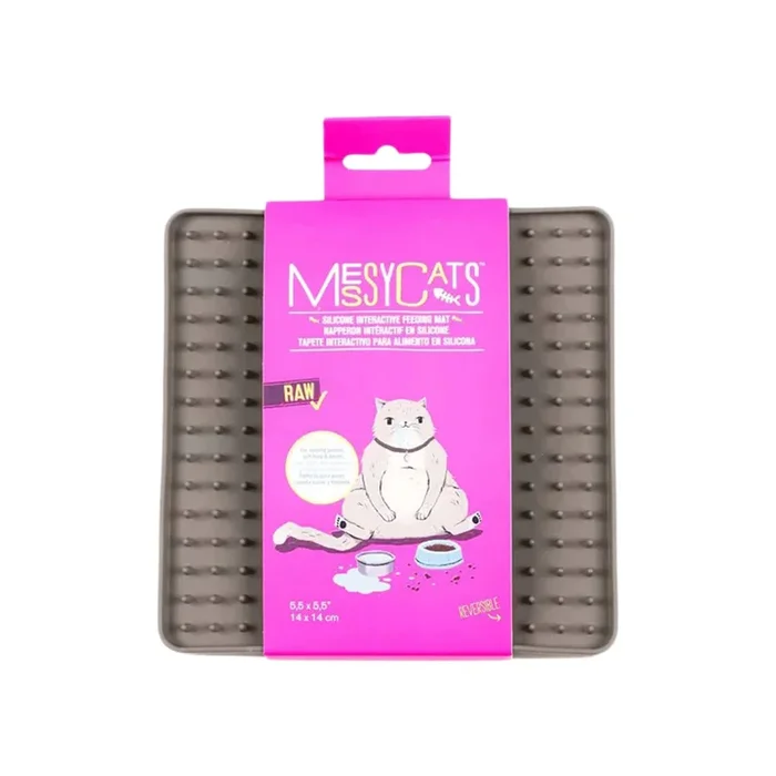 Messy Mutts Reversible Interactive Cat Lick Mat