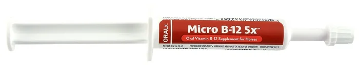 Micro B-12 5X – Oral Vitamin B-12 Supplement for Horses, 6 ml