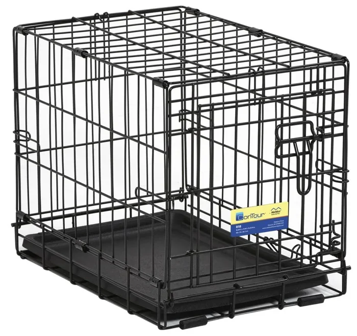 Midwest Contour Single Door Dog Crate (18″)