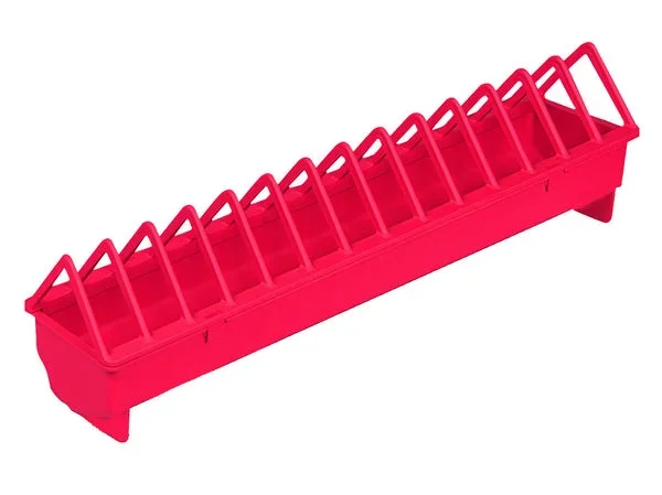 Miller Trough Narrow Spacing Plastic Poultry Feeder 20 in