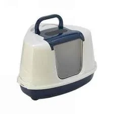 Moderna Flip Corner Litter Box Blue
