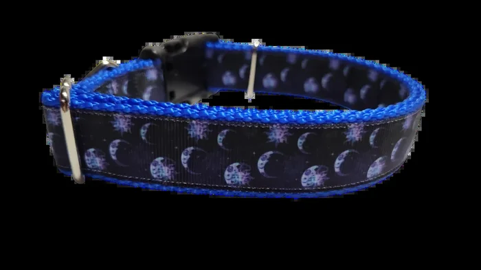 Moon Nylon Dog Collar