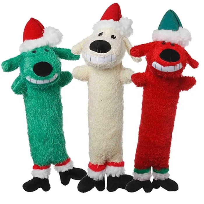 Multipet – Holiday – Loofa Christmas Assorted 18″