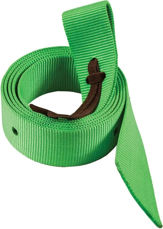 Mustang Neonz 6 Foot Nylon Tie Strap with Leather Tie
