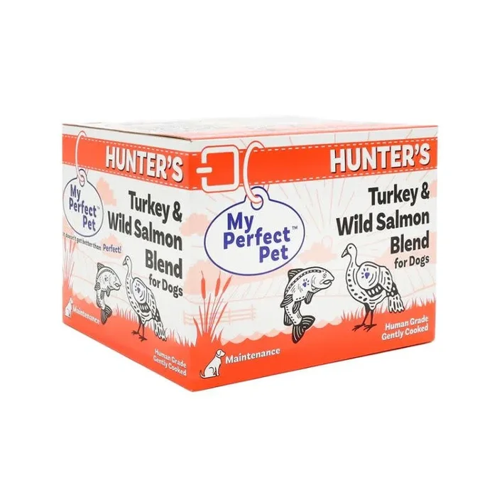 MY PERFECT PET Gently Cooked Dog Food Grain Free Hunter’s Turkey and Wild Salmon